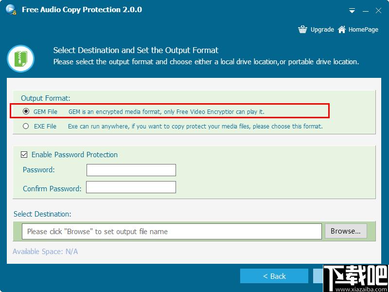 Free Audio Copy Protection下载,音频加密,音频安全