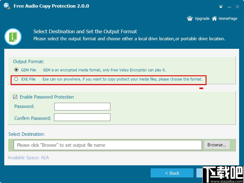 Free Audio Copy Protection下载,音频加密,音频安全