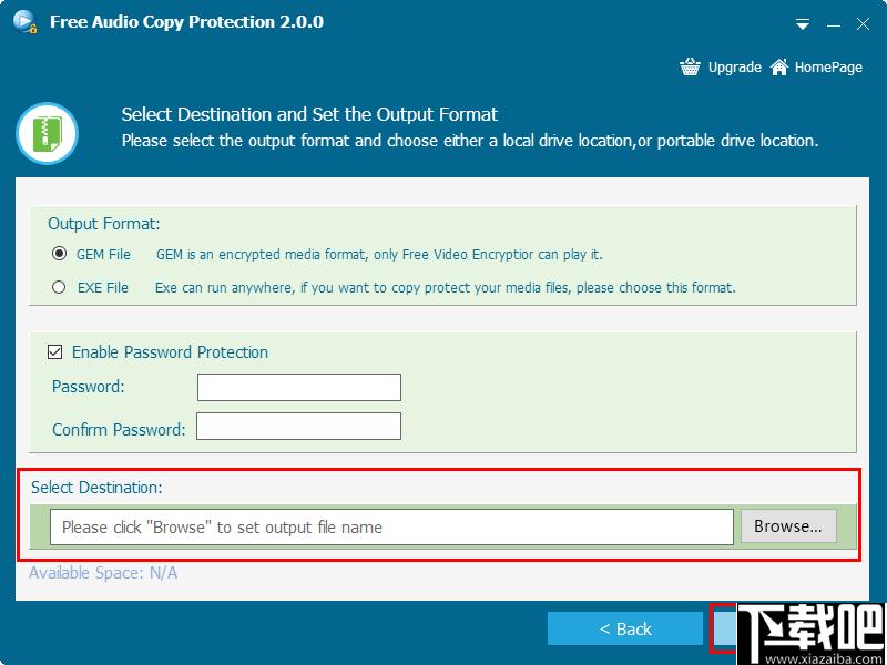 Free Audio Copy Protection下载,音频加密,音频安全