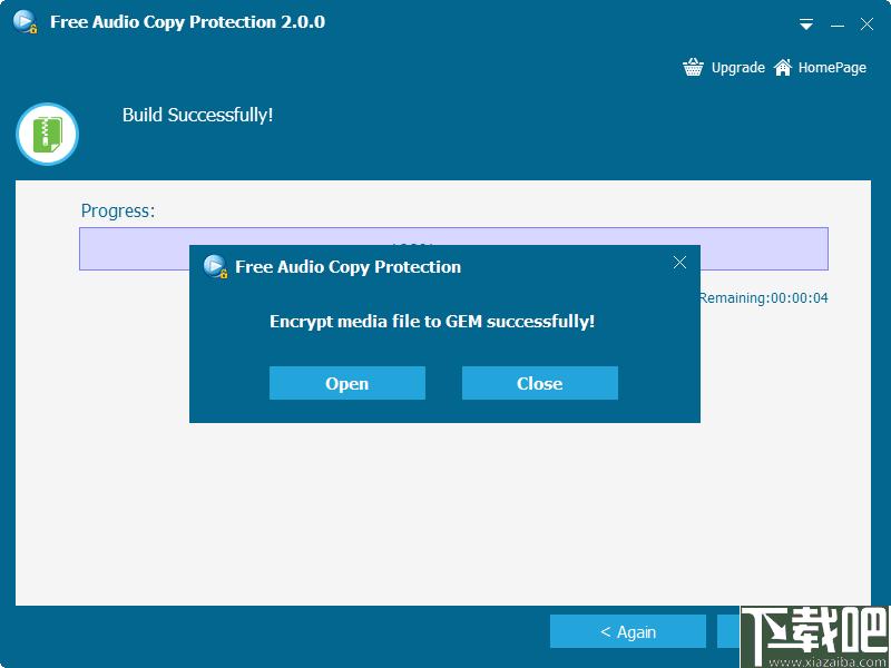Free Audio Copy Protection下载,音频加密,音频安全